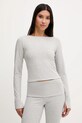 Casall longsleeve z dodatkiem modalu Sublime z elastanem szary 25216.