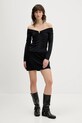 Abercrombie & Fitch bluzka KI139.5664.900 czarny AW25