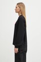 Carhartt WIP longsleeve bawełniany W' L/S Heart Patch T-Shirt I035469.1V2XX czarny AW25