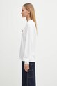 Carhartt WIP longsleeve bawełniany W' L/S Heart Patch T-Shirt I035469.1WZXX biały AW25