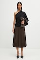 Μπλουζάκι Rick Owens Lilies Diana LI02E3220.RV μαύρο