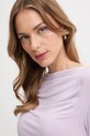 United Colors of Benetton longsleeve fioletowy 37UKD10BA