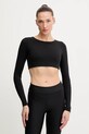 JOYINME longsleeve do jogi Core z elastanem czarny Core.Crop.Top