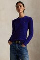 Polo Ralph Lauren sweter wełniany okrągły granatowy 211971865012