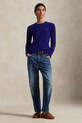 Odzież Polo Ralph Lauren sweter wełniany 211971865012 granatowy