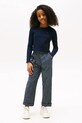 Девочка Хлопковый лонгслив Tommy Hilfiger KG0KG08631.9BYA тёмно-синий