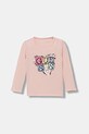 Guess longsleeve niemowlęcy pozostałe różowy A5YI00.K6YW4.9BYA
