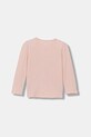 Guess longsleeve niemowlęcy A5YI00.K6YW4.9BYA różowy AW25