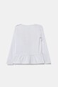 Guess longsleeve din bumbac pentru bebeluși A5YI01.K6YW4.9BYA alb AW25