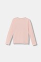 Guess longsleeve dziecięcy J5YI01.K6YW4.9BYA różowy AW25