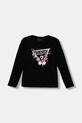 Guess longsleeve dziecięcy pozostałe czarny J5YI01.K6YW4.9BYA