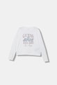 Guess longsleeve dziecięcy z elastanem biały J5YI20.K6YW4.9BYA