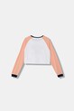 Guess longsleeve bawełniany dziecięcy J5YI27.K8HM4.9BYA pomarańczowy AW25