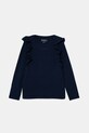 Guess longsleeve dziecięcy aplikacja granatowy J5YI28.K6YW4.9BYA