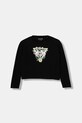 Παιδικό μακρυμάνικο Guess στάμπα μαύρο J5YI36.K6YW4.9BYA