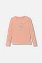 Guess longsleeve imprimeu portocaliu J5YI38.K6YW4.9BYA