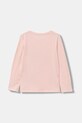 Guess longsleeve dziecięcy K5YI07.K6YW4.9BYA różowy AW25