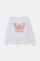 Дитячий бавовняний лонгслів Guess з еластаном білий K5YI08.K6YW4.9BYA