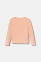 Otroška dolga majica Guess K5YI16.K6YW4.9BYA oranžna AW25