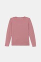 Guess longsleeve dziecięcy K5YI22.K6YW4.9BYA różowy AW25