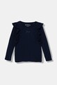 Guess longsleeve dziecięcy aplikacja granatowy K5YI25.K6YW4.9BYA