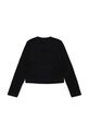 Diesel longsleeve dziecięcy TDOLSY T-SHIRT J02413 czarny AW25