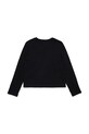 Diesel longsleeve bawełniany dziecięcy TIVALSYLS T-SHIRT J02431 czarny AW25