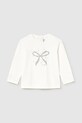 Mayoral longsleeve dziecięcy okrągły biały 116.4D.Baby.9BYA