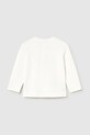 Mayoral longsleeve dziecięcy 116.4D.Baby.9BYA biały AW25