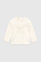 Mayoral longsleeve dziecięcy okrągły beżowy 116.4D.Baby.9BYA