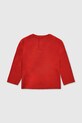 Mayoral longsleeve dziecięcy 116.4D.Baby.9BYA czerwony AW25