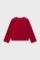 Памучна блуза с дълги ръкави Mayoral 178.6K.Mini.9BYA червен AW25