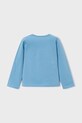 Mayoral longsleeve bawełniany 178.6K.Mini.9BYA niebieski AW25