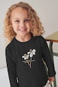 Mayoral longsleeve bawełniany z elastanem czarny 178.6K.Mini.9BYA
