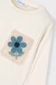 Mayoral longsleeve dziecięcy beżowy 4004.6C.Mini.9BYA