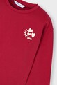 Mayoral longsleeve bawełniany dziecięcy czerwony 4005.6C.Mini.9BYA