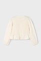 Mayoral longsleeve din bumbac pentru copii 4007.6E.Mini.9BYA bej AW25