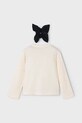 Dziewczynka Mayoral longsleeve bawełniany 4008.6F.Mini.9BYA czarny