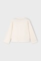 Dziewczynka Mayoral longsleeve bawełniany 4009.6J.Mini.9BYA beżowy