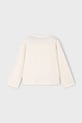Dziewczynka Mayoral longsleeve bawełniany 4009.6J.Mini.9BYA beżowy