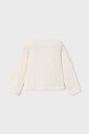Dziewczynka Mayoral longsleeve bawełniany 4009.6J.Mini.9BYA turkusowy