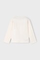 Mayoral longsleeve bawełniany 4010.6J.Mini.9BYA beżowy AW25