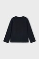Dziewczynka Mayoral longsleeve bawełniany 4010.6J.Mini.9BYA czarny
