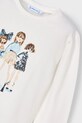 Dziewczynka Mayoral longsleeve 4011.6L.Mini.9BYA niebieski
