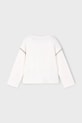 Mayoral longsleeve din bumbac 4012.6G.Mini.9BYA alb AW25