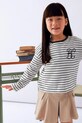 Mayoral longsleeve bawełniany 4013.6N.Mini.9BYA niebieski