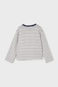 Dziewczynka Mayoral longsleeve bawełniany 4013.6N.Mini.9BYA niebieski