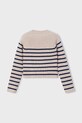 Mayoral sweter bawełniany 4014.6F.Mini.9BYA brązowy AW25