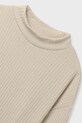 Dziewczynka Mayoral longsleeve dziecięcy 7016.8D.Junior.9BYA beżowy