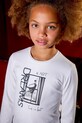 Mayoral longsleeve dziecięcy 7017.8B.Junior.9BYA biały
